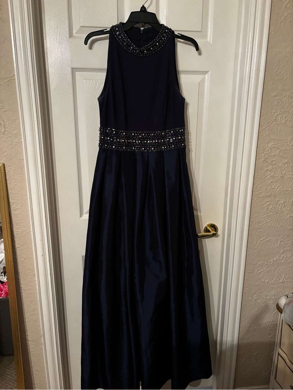 Jessica Howard Navy Blue Prom Dress — Size 6